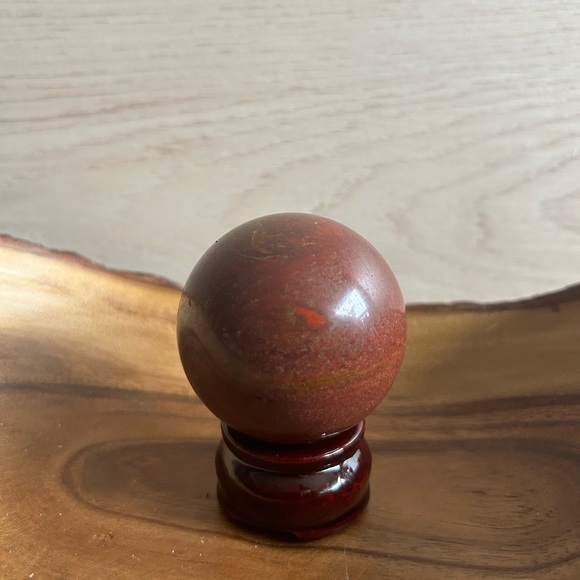 Red Jasper Sphere 55” - Picture 7 of 7